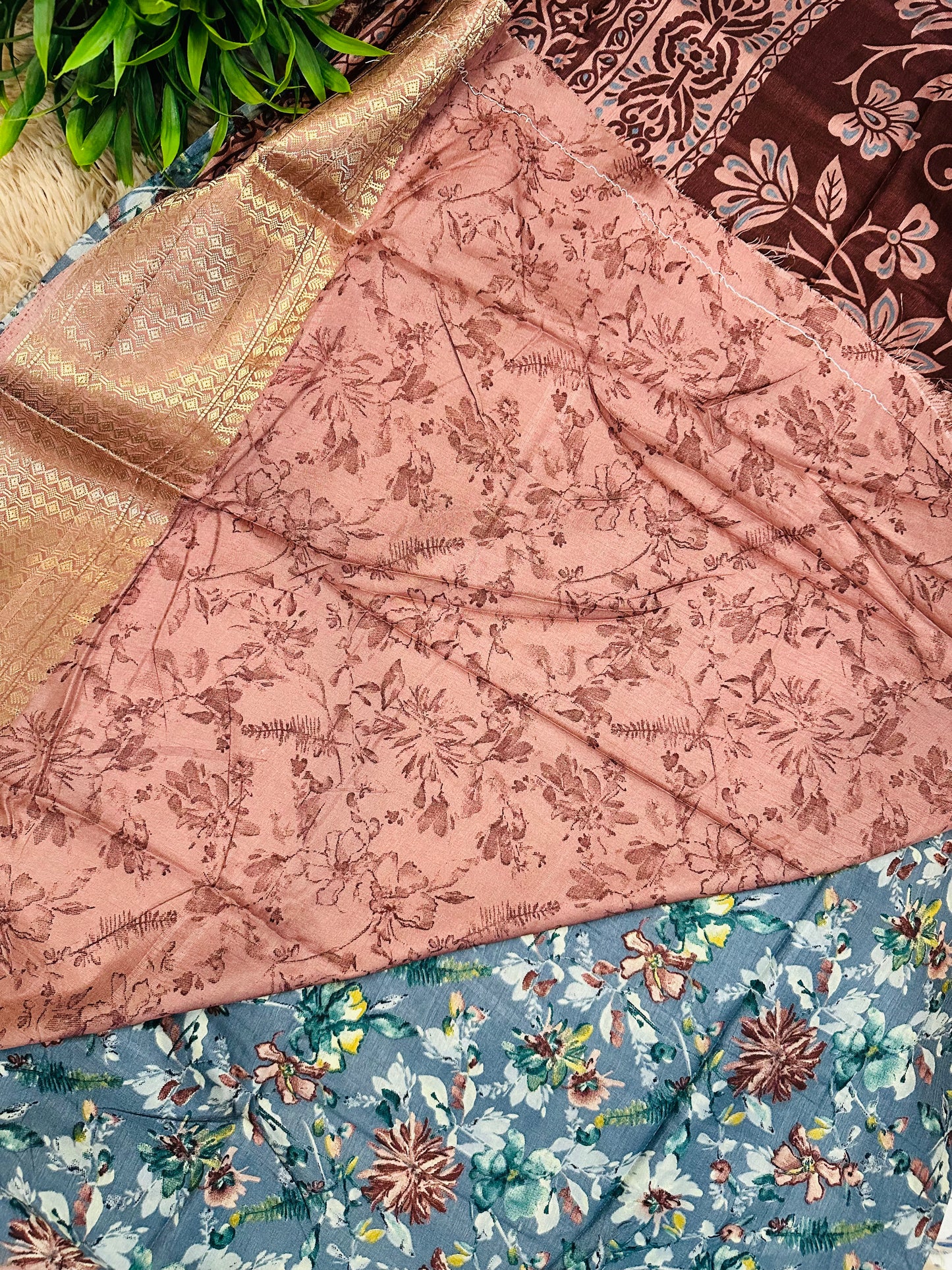 Grey Madurai Silk Saree