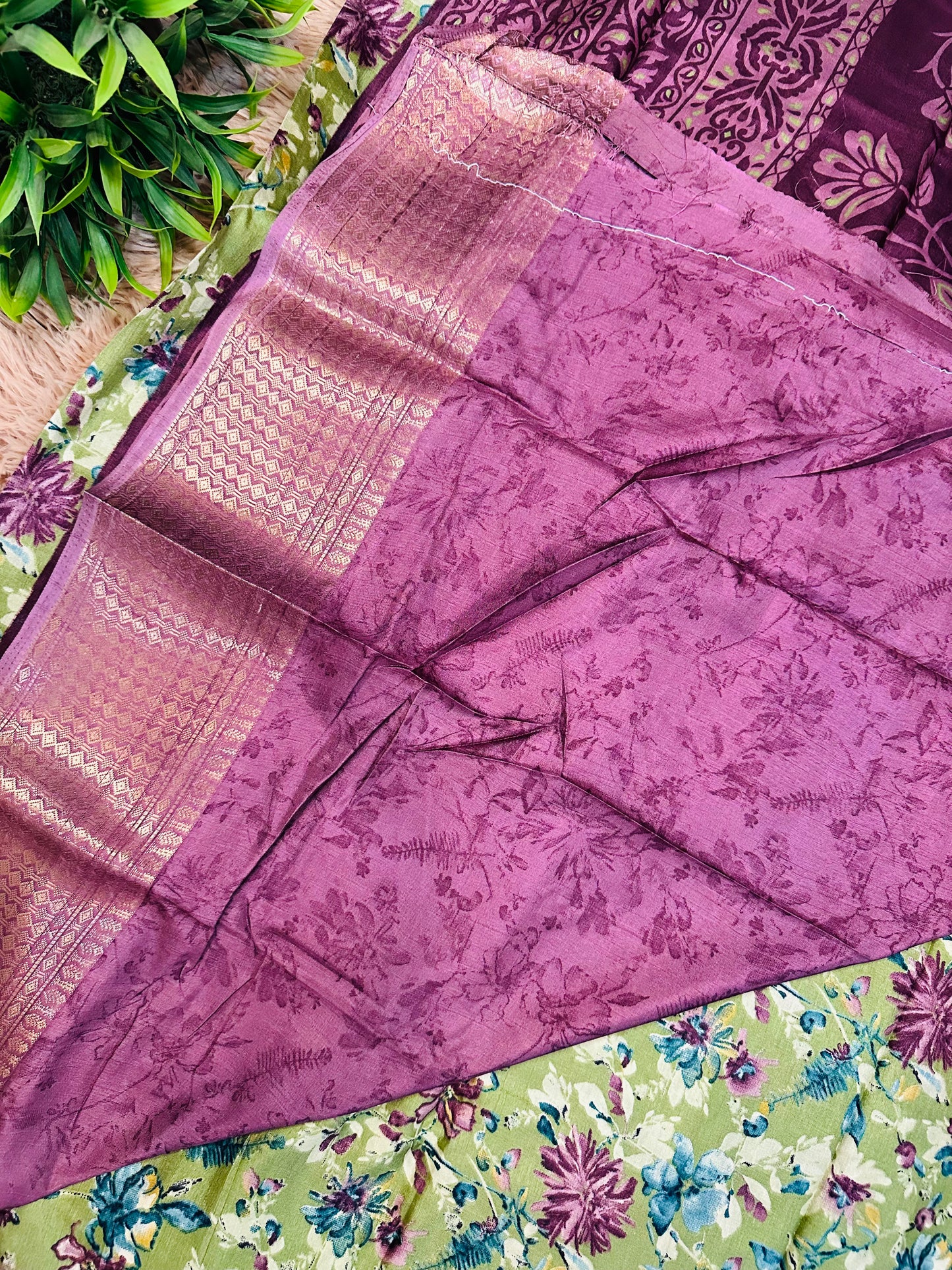 Pista Green Madurai Silk Saree