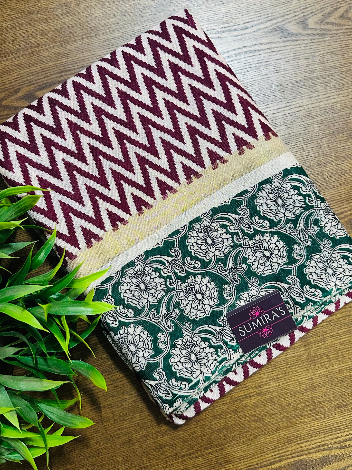 Wine Chirala Cotton Saree