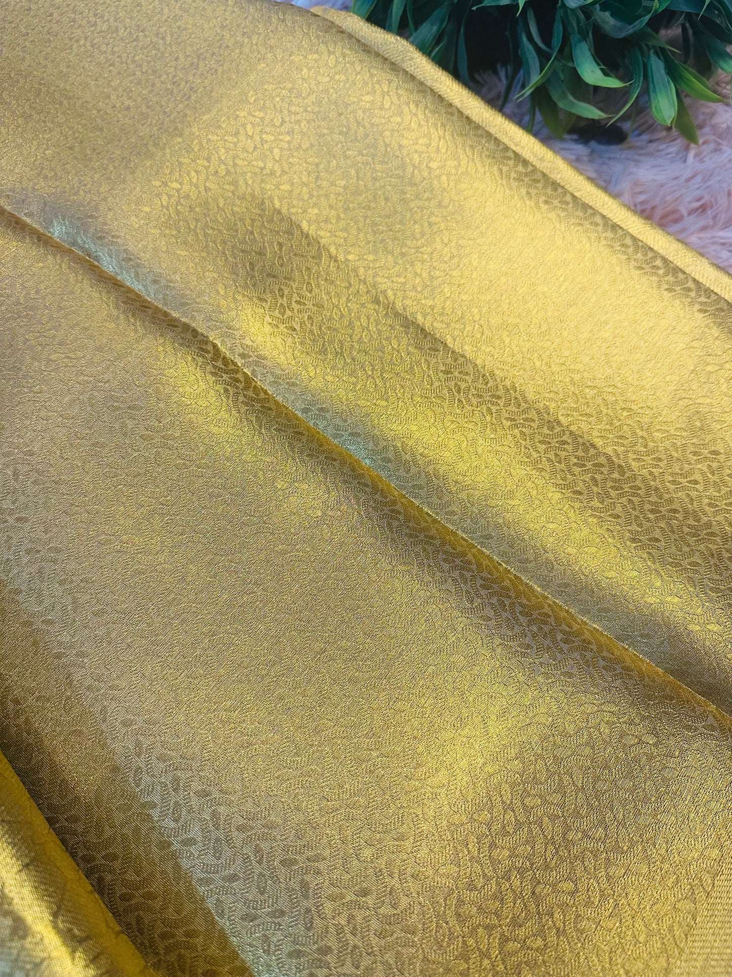 Golden Tissue Silk Saree
