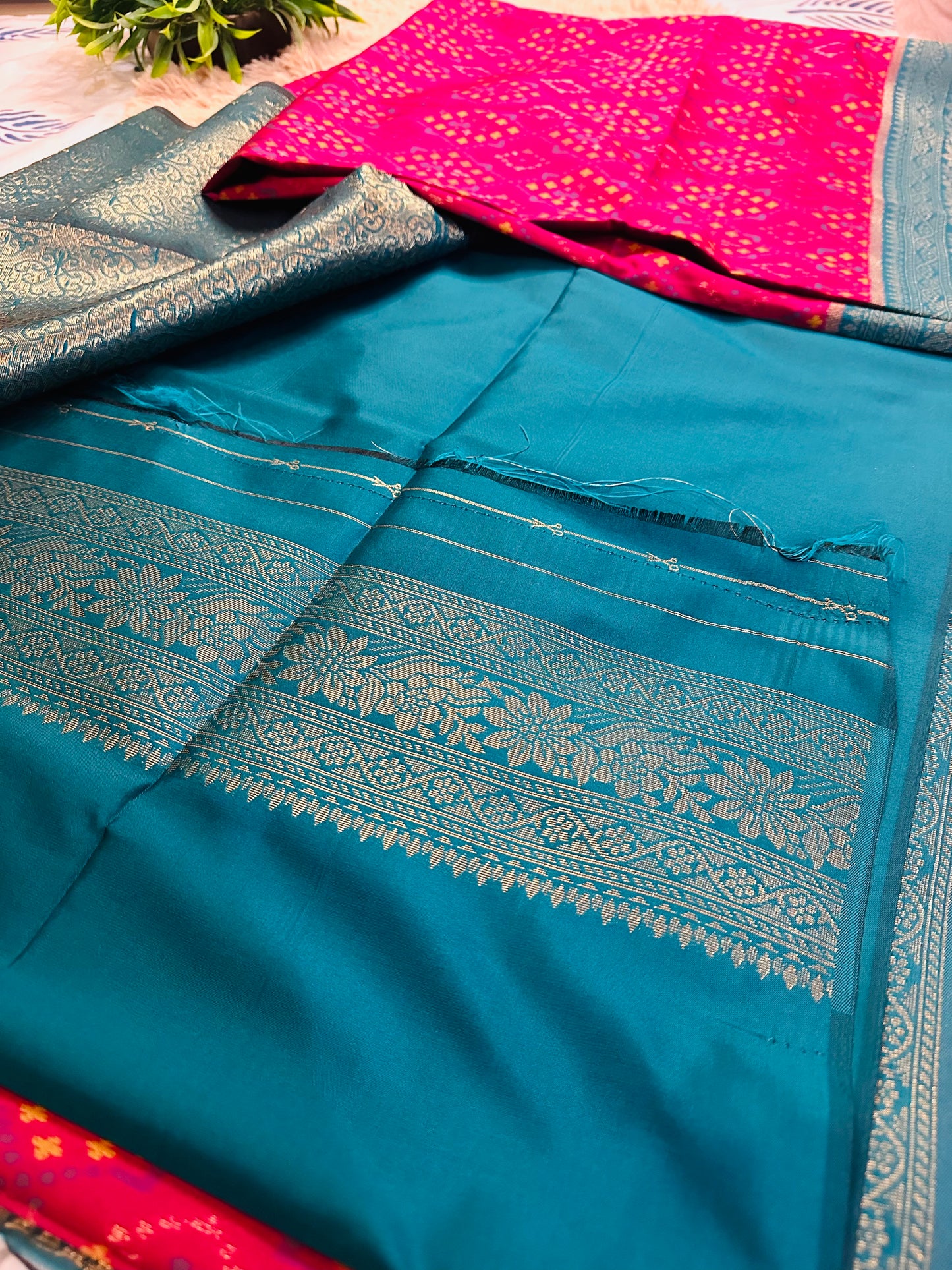 Rani Patola Silk Saree