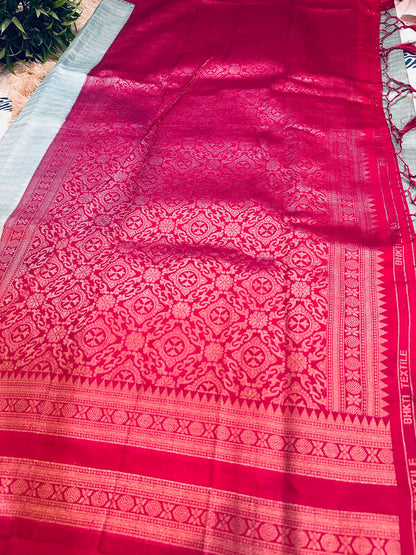 Pastel Blue Soft Silk Saree