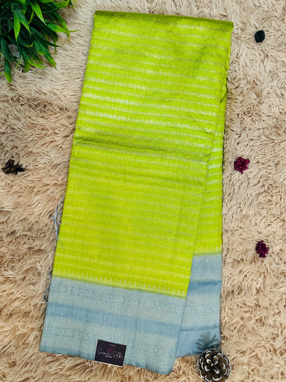 Light Green  Soft Silk Saree
