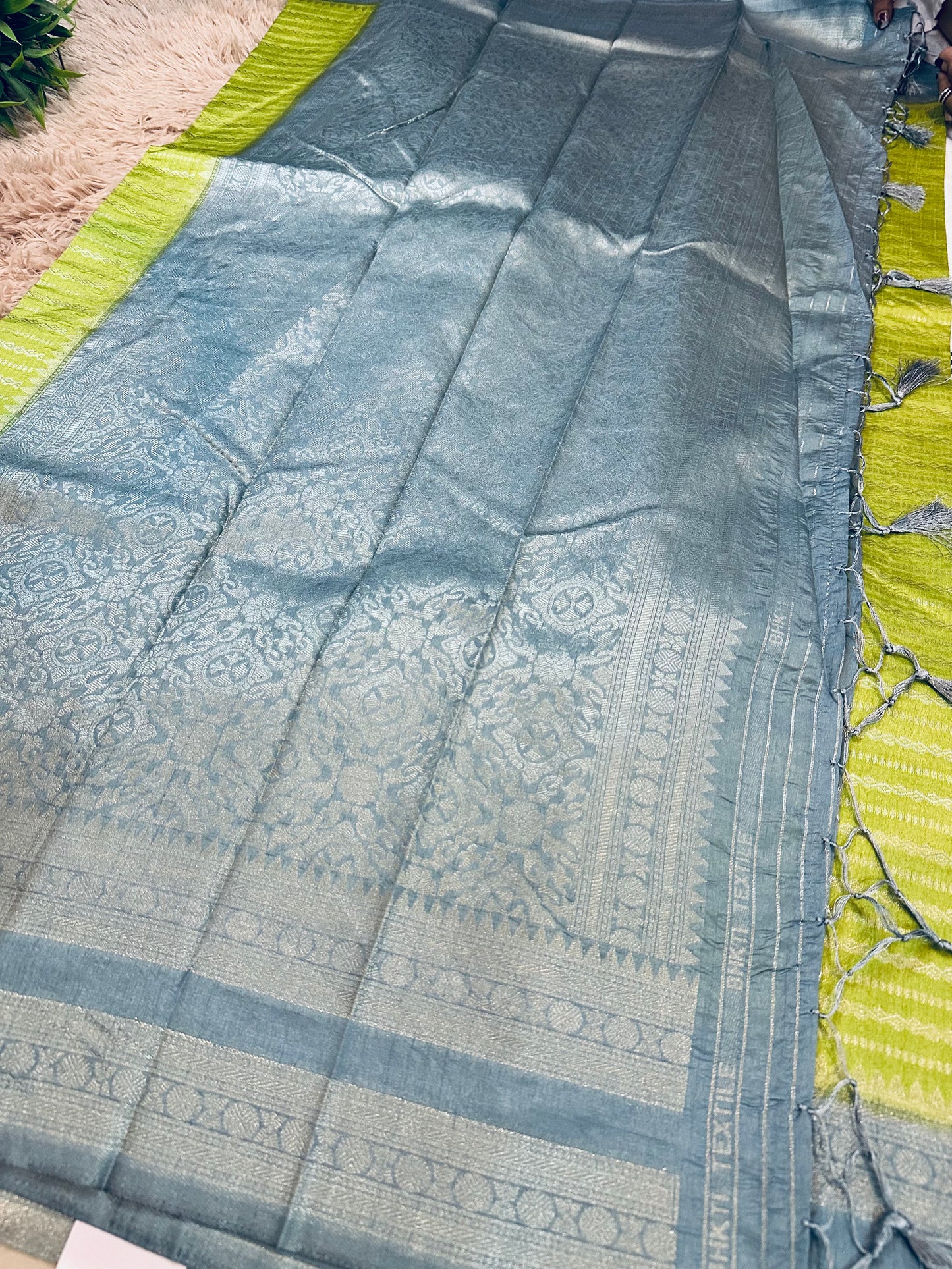Light Green  Soft Silk Saree