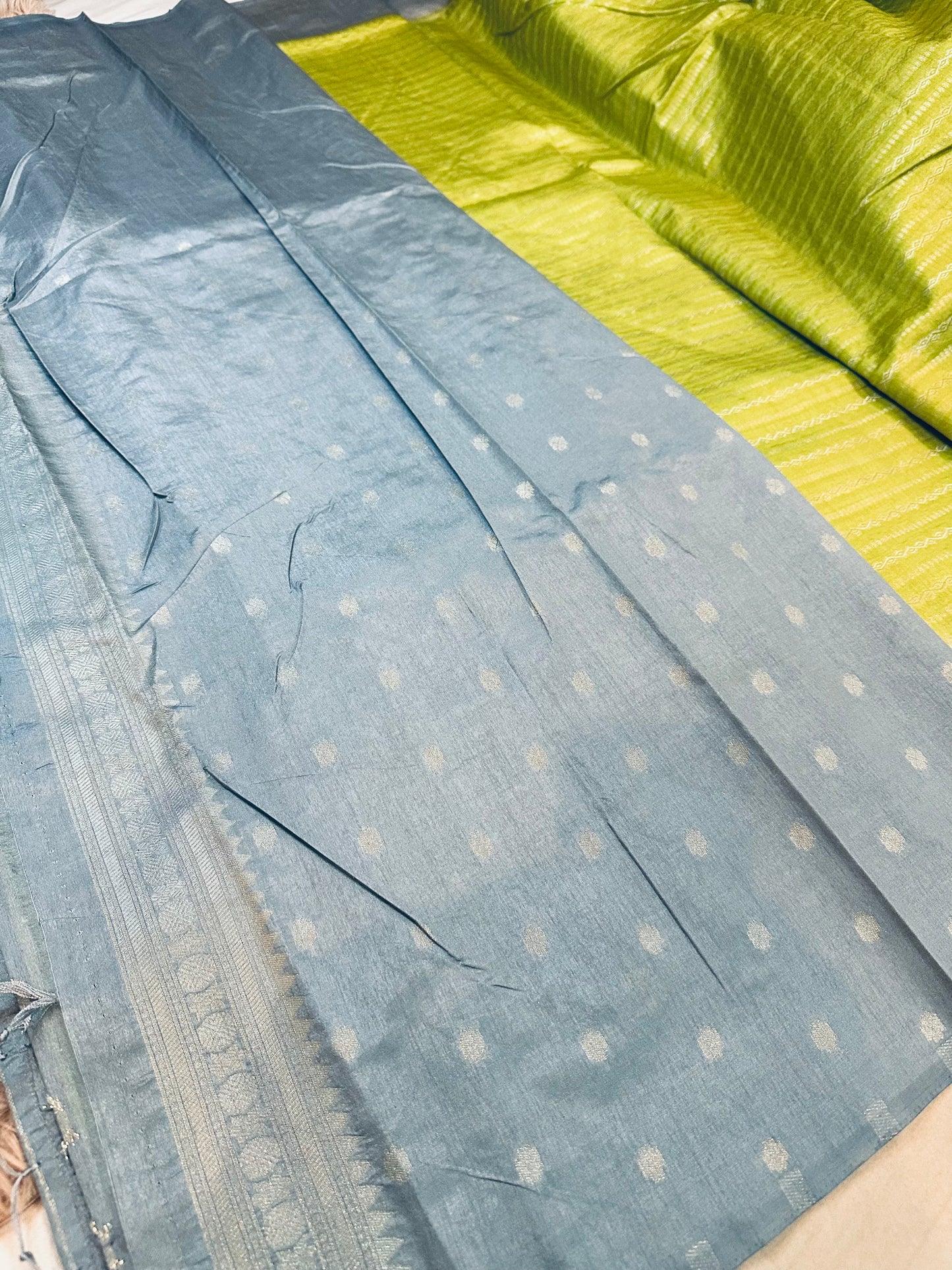 Light Green  Soft Silk Saree