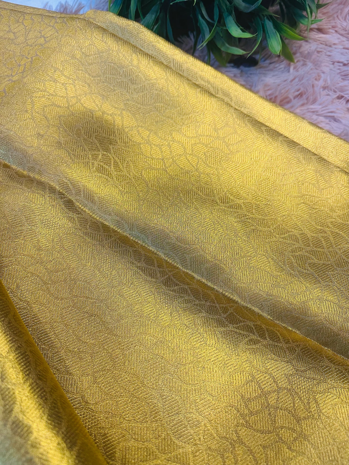 Golden Tissue Silk Saree