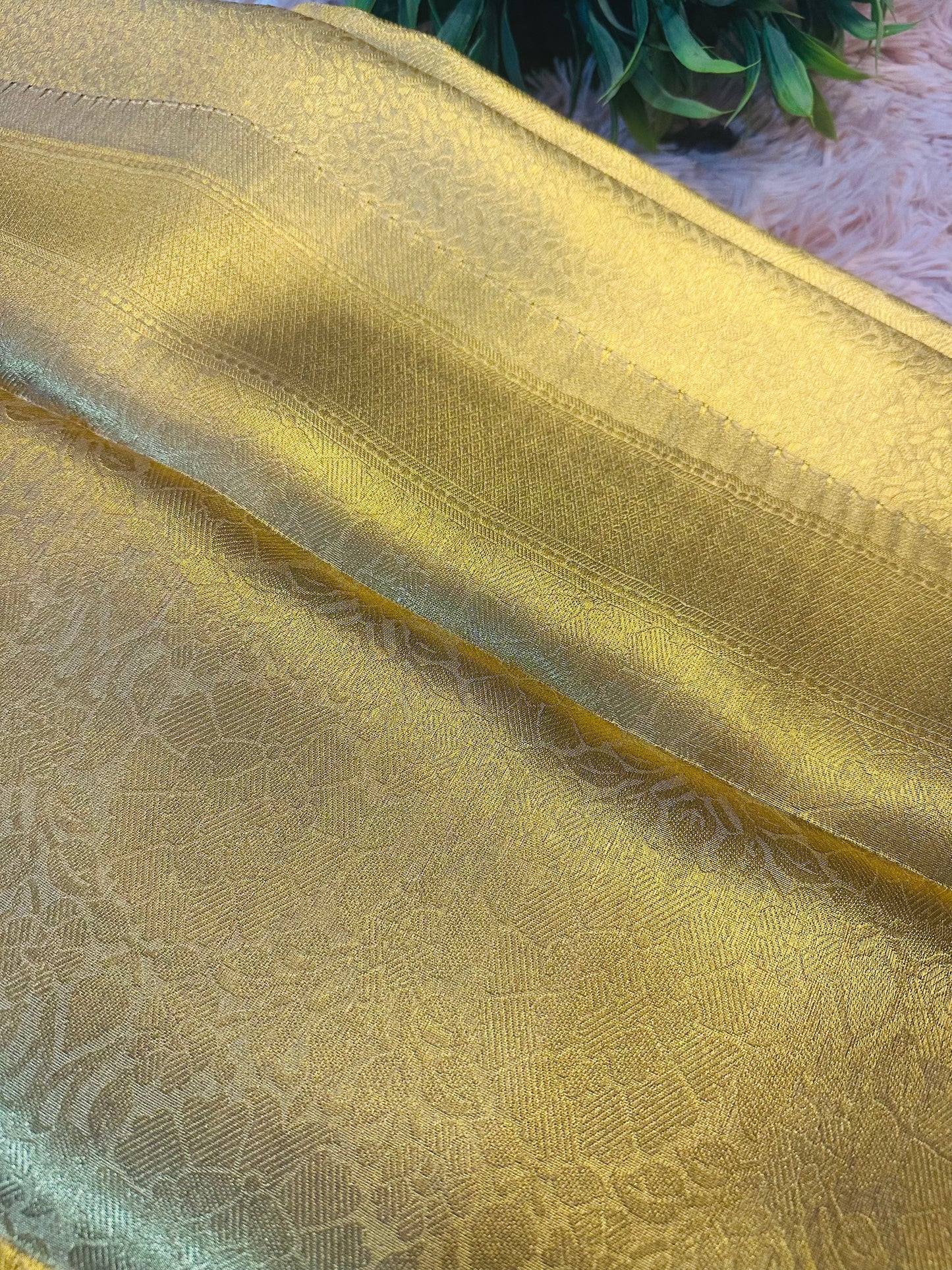 Golden Tissue Silk Saree
