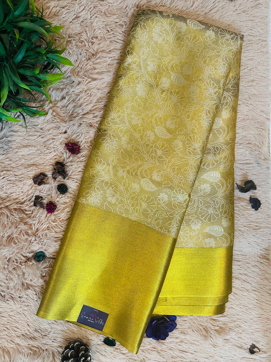 Golden Tissue Silk Saree