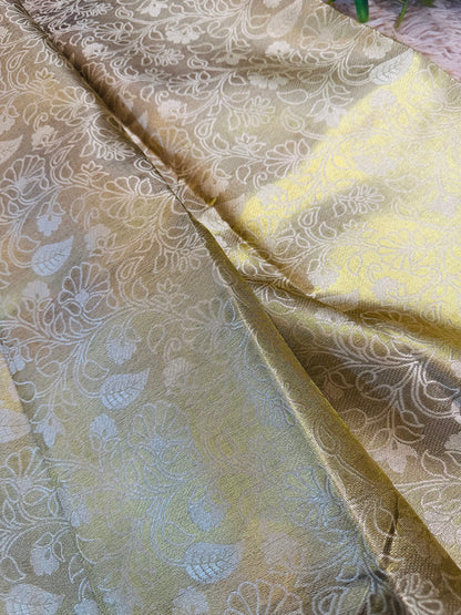 Golden Tissue Silk Saree
