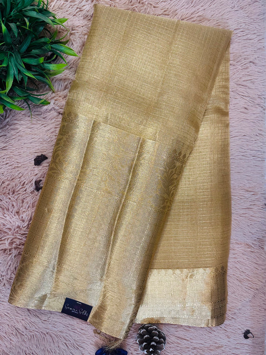 Golden Tissue Silk Saree