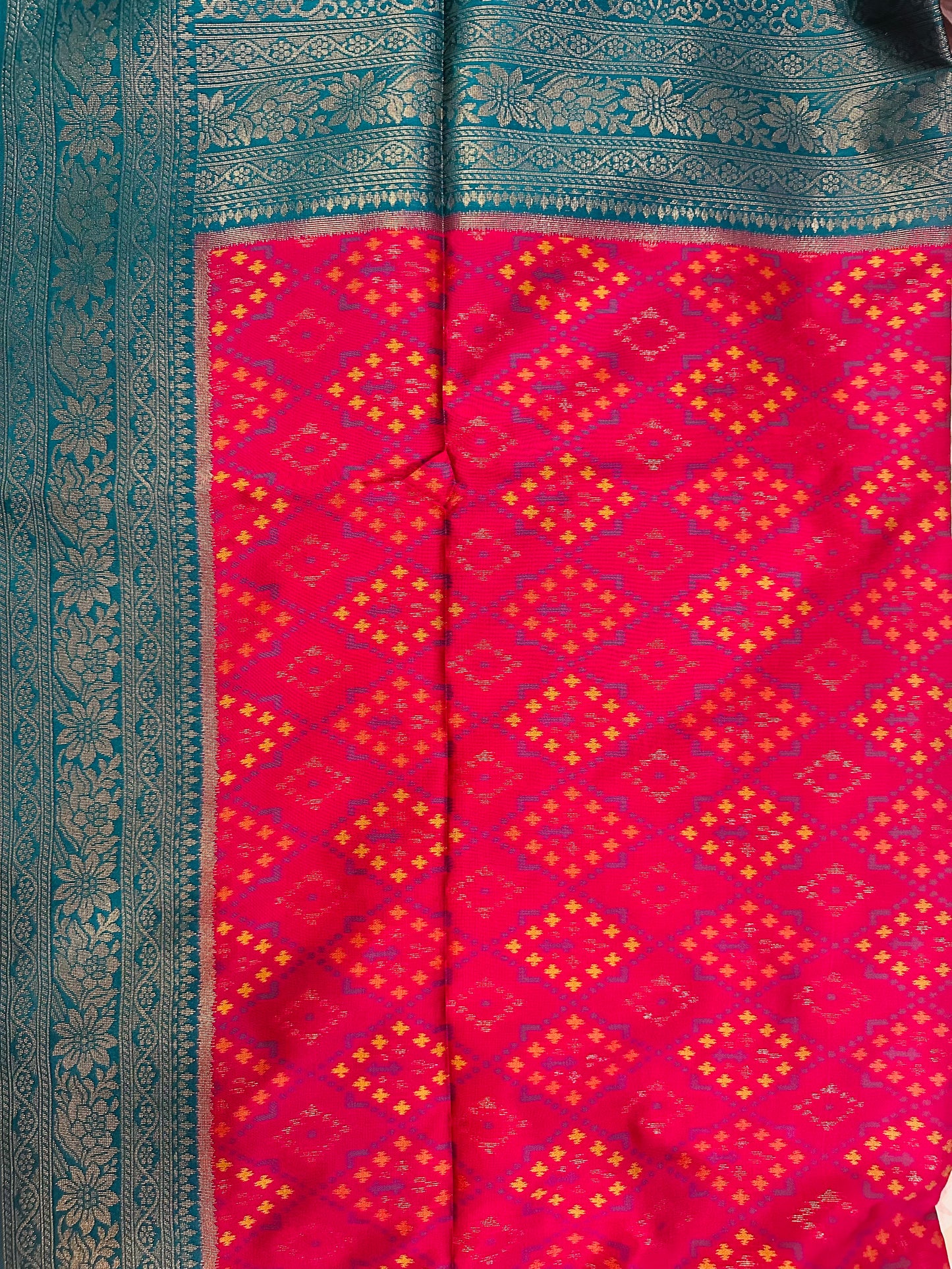 Rani Patola Silk Saree