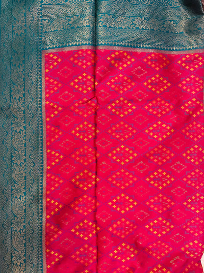 Rani Patola Silk Saree