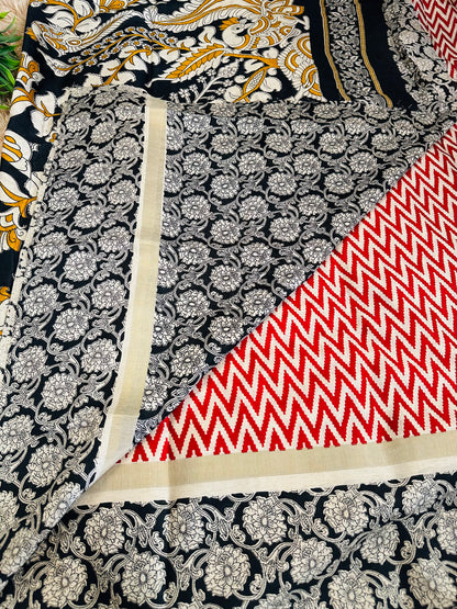 Red Chirala Cotton Saree