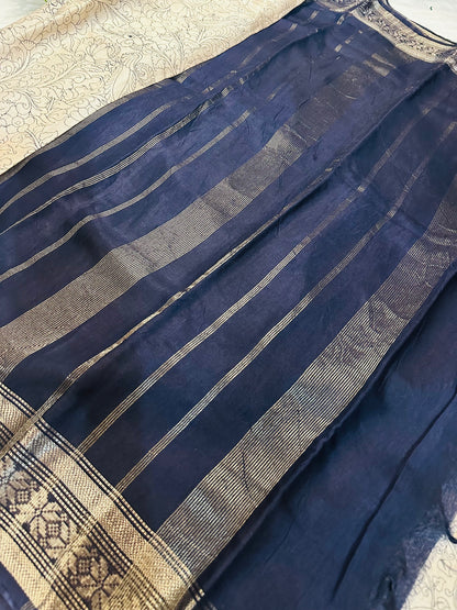 Kalamkari Mul Cotton Saree